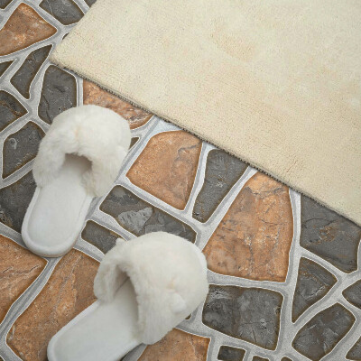 Vinyl wandpaneel Mozaïek van steenvormen