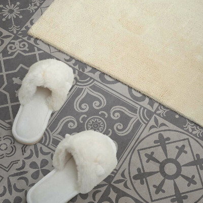 Vinyl wandpaneel 3x3 betegelde composities