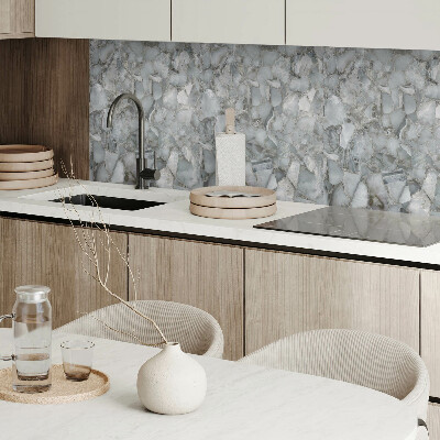 Wandpaneel pvc Steenmozaïek met aderpatronen