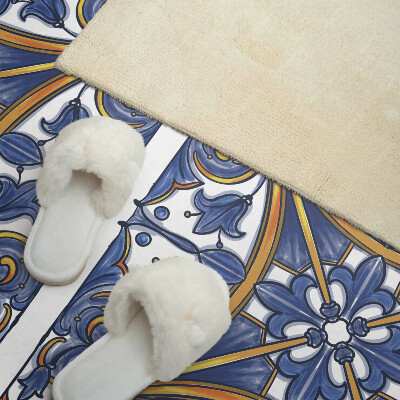 Vinyl wandpaneel Plantenornamenten in een harmonieuze stijl