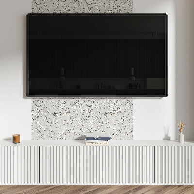 Wandpaneel pvc Patroon met miniatuurstenen