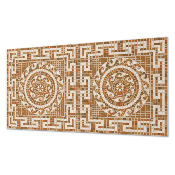 Vinyl wandpaneel Mozaïekpatroon met cirkels