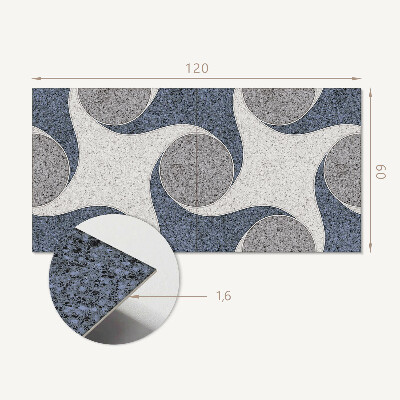 Vinyl wandpaneel Mozaïekabstractie