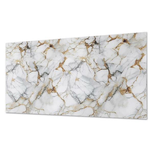 Zelfklevend wandpaneel Marmermotief in een elegante stijl