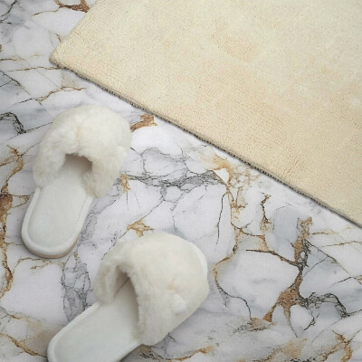 Zelfklevend wandpaneel Marmermotief in een elegante stijl