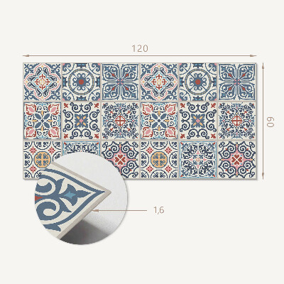 Vinyl wandpaneel Mozaïek grafische inspiraties