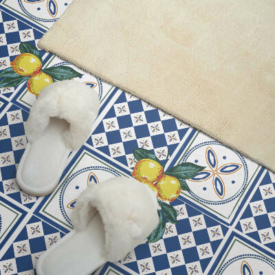 Zelfklevend wandpaneel Citroenpatroon op tegels