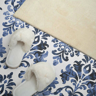 Vinyl wandpaneel Bloemmotief in barokstijl