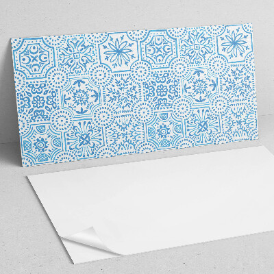 Vinyl wandpaneel Geruite keramische patronen