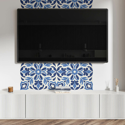 Zelfklevend wandpaneel Bloemen decoratief motief