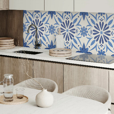 Vinyl wandpaneel Bloemenmotief