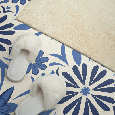 Vinyl wandpaneel Bloemenmotief