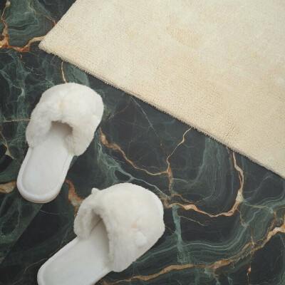 Zelfklevend wandpaneel Marmermotief met fijne aderen