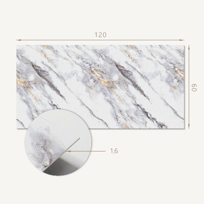 Vinyl wandpaneel Marmerstijl in een elegante uitvoering