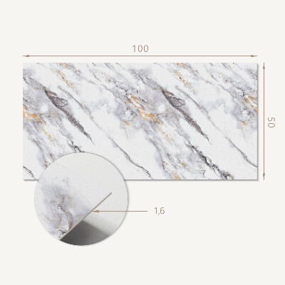 Vinyl wandpaneel Marmerstijl in een elegante uitvoering