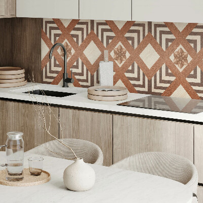 Zelfklevend wandpaneel Geometrische inspiraties in een moderne stijl