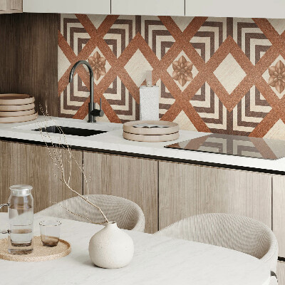 Zelfklevend wandpaneel Geometrische inspiraties in een moderne stijl