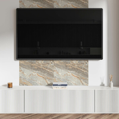 Vinyl wandpaneel Marmeren structuur met fijne aderen