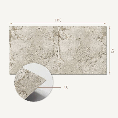 Wandpaneel pvc Steenpatroon in textuur