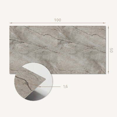 Zelfklevend wandpaneel Steen natuurmotief