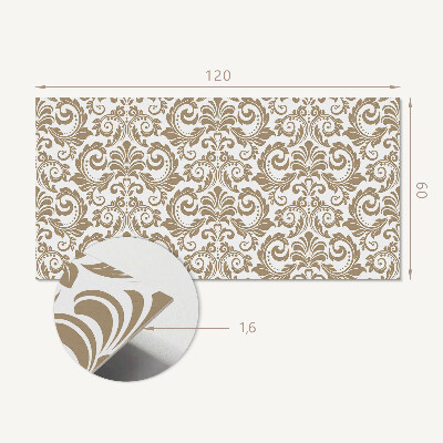 Vinyl wandpaneel Plantendecoraties met ornamenten