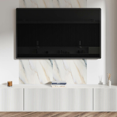 Wandpaneel pvc Marmermotief in een elegante stijl