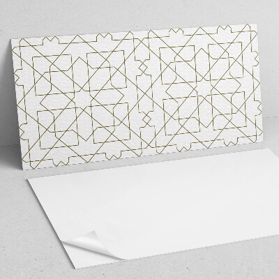 Wandpaneel pvc Abstract geometrisch lijnenmotief