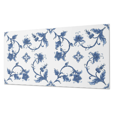 Zelfklevend wandpaneel Bloemenmotief