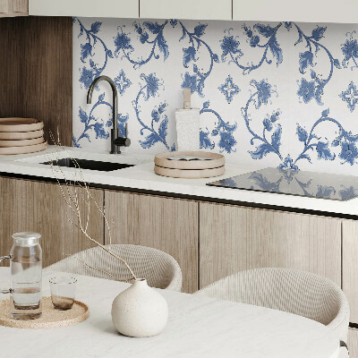 Zelfklevend wandpaneel Bloemenmotief