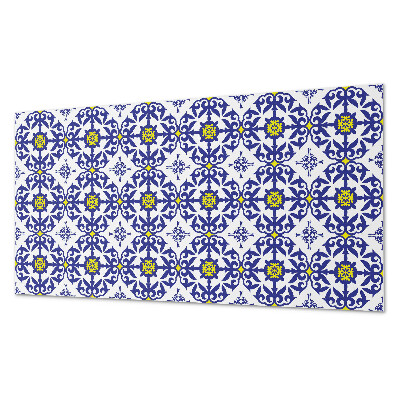 Vinyl wandpaneel Bloemmotief met delicate accenten