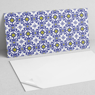 Vinyl wandpaneel Bloemmotief met delicate accenten