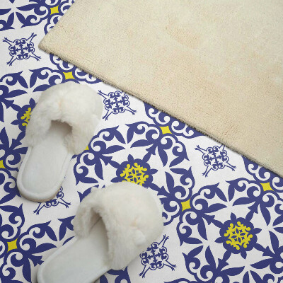 Vinyl wandpaneel Bloemmotief met delicate accenten