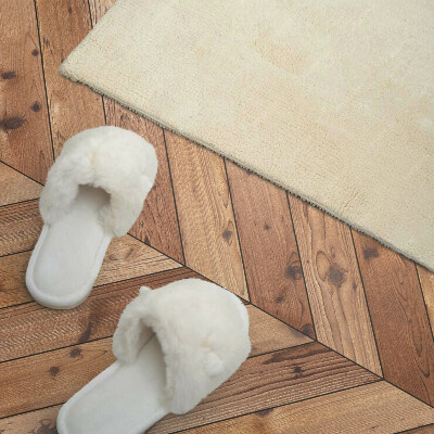 Vinyl wandpaneel Diagonale opstelling van borden in een grafisch motief