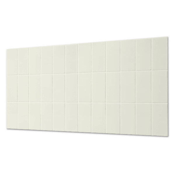 Vinyl wandpaneel Geometrie van rechthoekige tegels in een raster