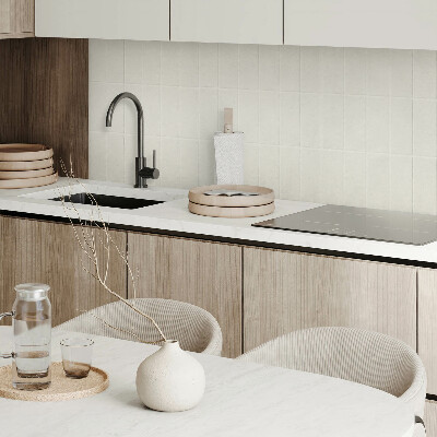 Vinyl wandpaneel Geometrie van rechthoekige tegels in een raster