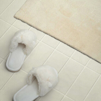 Vinyl wandpaneel Geometrie van rechthoekige tegels in een raster