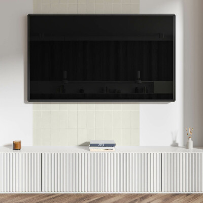 Vinyl wandpaneel Geometrie van rechthoekige tegels in een raster