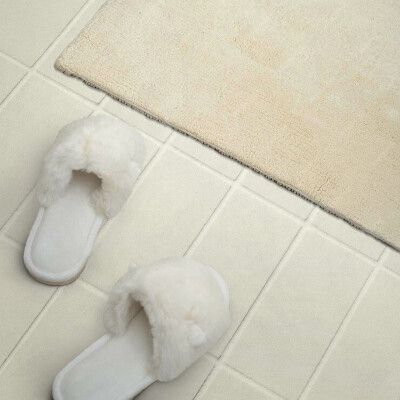 Vinyl wandpaneel Geometrie van rechthoekige tegels in een raster