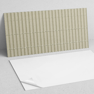 Vinyl wandpaneel Verticale strepen in een elegante stijl