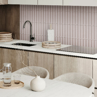 Vinyl wandpaneel Parallel strepenpatroon