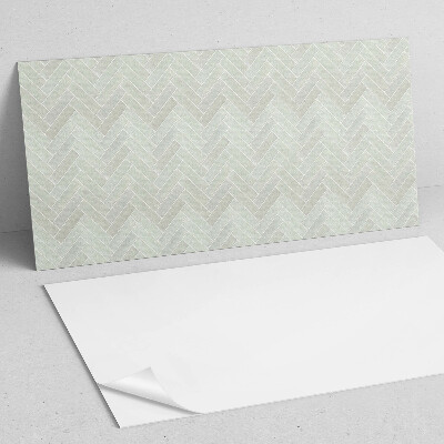 Vinyl wandpaneel Visgraatmotief