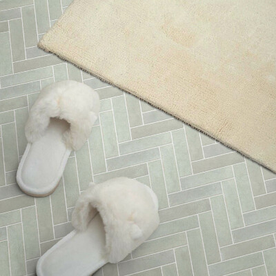 Vinyl wandpaneel Visgraatmotief