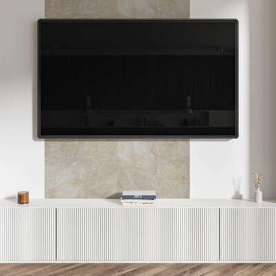 Zelfklevend wandpaneel Marmeren accenten in natuurlijke tinten