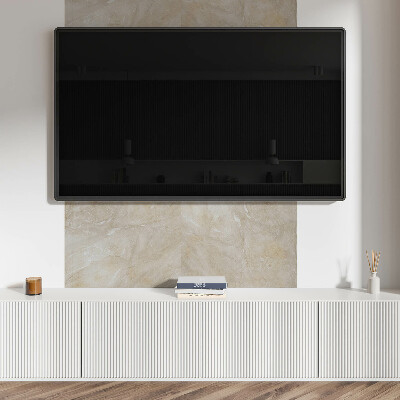 Zelfklevend wandpaneel Marmeren accenten in natuurlijke tinten