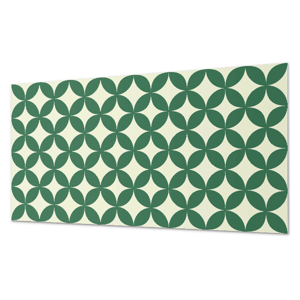 Wandpaneel pvc Bladpatroon in een raster