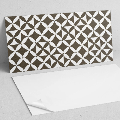 Zelfklevend wandpaneel Geometrisch motief in een abstracte stijl