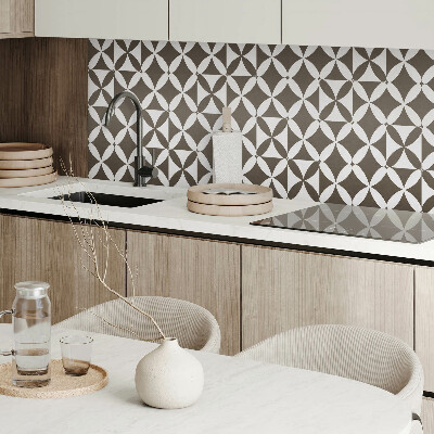 Zelfklevend wandpaneel Geometrisch motief in een abstracte stijl