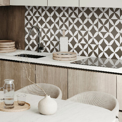 Zelfklevend wandpaneel Geometrisch motief in een abstracte stijl