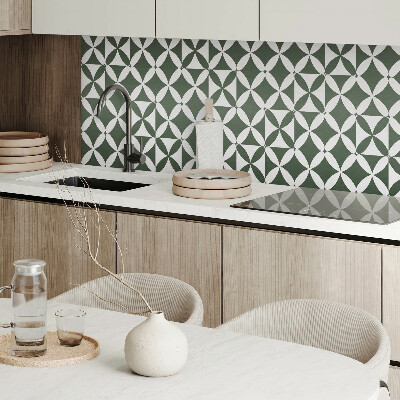 Vinyl wandpaneel Geometrisch dambordpatroon