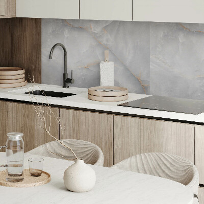 Wandpaneel pvc Marmermotief in een elegante stijl